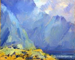 Meer in de bergen Meer in de bergen