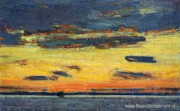 Zonsondergang aan de zee Zonsondergang aan de zee
