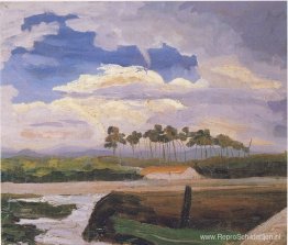 Landschap in Zuid-Frankrijk Landschap in Zuid-Frankrijk