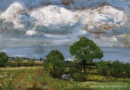 Landschap in Csik (Transsylvanië) Landschap in Csik (Transsylvanië)