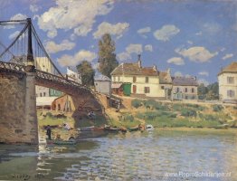 Brug bij Villeneuve-la-Garenne Brug bij Villeneuve-la-Garenne