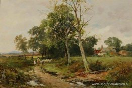 Een scène uit Worcestershire Lane Een scène uit Worcestershire Lane