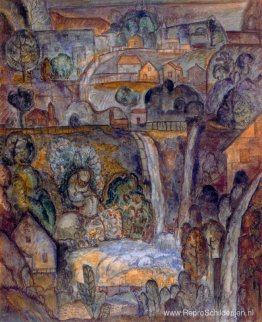 Blauwe waterval Blauwe waterval