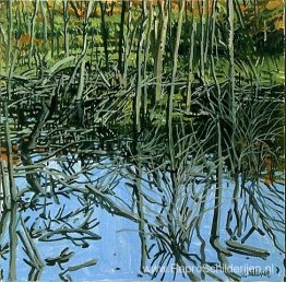 Studie voor laag water - Knight's Flowage Studie voor laag water - Knight's Flowage