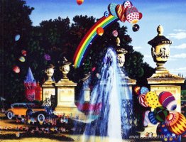 Binnenplaats fontein Binnenplaats fontein