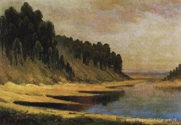 Beboste oevers van de rivier de Moskva Beboste oevers van de rivier de Moskva