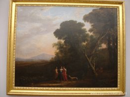 Romeins Ideaal Landschap met Cephalus, Procris en Diana Romeins Ideaal Landschap met Cephalus, Procris en Diana