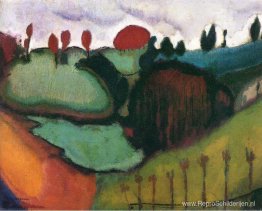 Landschap, Studie voor 'Paradijs' Landschap, Studie voor 'Paradijs'
