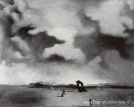 Nachtspook op het strand Nachtspook op het strand