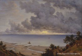 Sandown Bay, uit de buurt van Shanklin Chine, Isle of Wight Sandown Bay, uit de buurt van Shanklin Chine, Isle of Wight