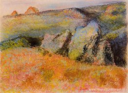 Landschap met rotsen Landschap met rotsen
