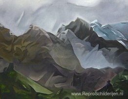 Berglandschap Berglandschap