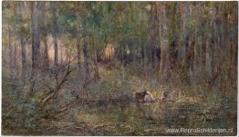 Violet en goud Violet en goud