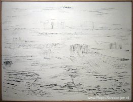 Wit landschap Wit landschap