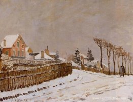 Sneeuw bij Louveciennes Sneeuw bij Louveciennes