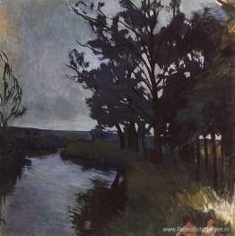 Landschap met een rivier Landschap met een rivier