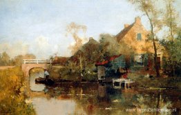 Boerderij naast kanaal Boerderij naast kanaal