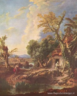 Landschap met de broer Lucas Landschap met de broer Lucas