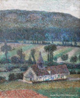 Landschap uit Giverny Landschap uit Giverny