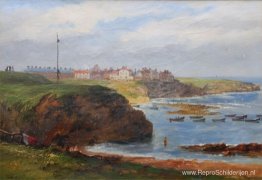 Cullercoats uit het zuiden door John Wilson Carmichael Cullercoats uit het zuiden door John Wilson Carmichael