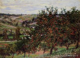 Appelbomen bij Vetheuil Appelbomen bij Vetheuil
