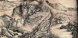 Ik ging door alle fantastische bergen en maakte de schets vast Ik ging door alle fantastische bergen en maakte de schets vast