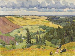 Landschap van het gouvernement Novgorod Landschap van het gouvernement Novgorod