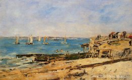 Villerville, de kust Villerville, de kust