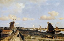 Uitzicht op Geestbrug Uitzicht op Geestbrug