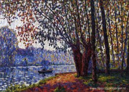 Zonlicht aan de oevers van de Loing Zonlicht aan de oevers van de Loing