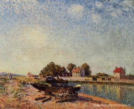 De Loing bij Saint Mammes De Loing bij Saint Mammes