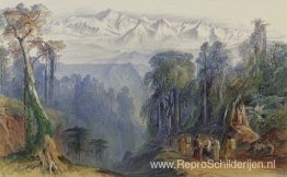 Kinchinjunga uit Darjeeling, Himalaya Kinchinjunga uit Darjeeling, Himalaya