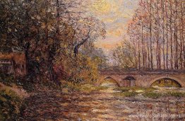 Zonsondergang aan de Loire Zonsondergang aan de Loire