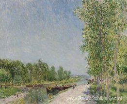 Aan de oevers van het Loingkanaal Aan de oevers van het Loingkanaal