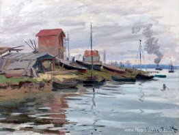 De Seine bij Petit-Gennevilliers De Seine bij Petit-Gennevilliers