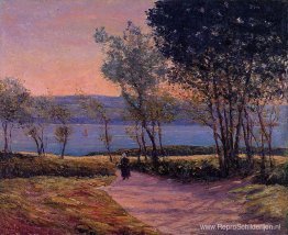 Landschap aan het water Landschap aan het water