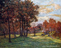 Herfstlandschap in Goulazon Herfstlandschap in Goulazon