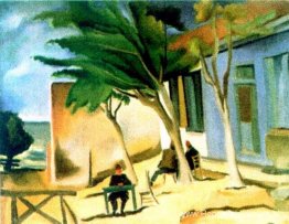 Dobrudjan-landschap (Balcic) Dobrudjan-landschap (Balcic)