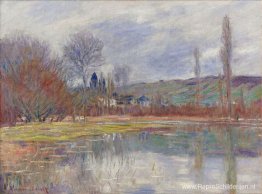 De lente bij Vetheuil De lente bij Vetheuil