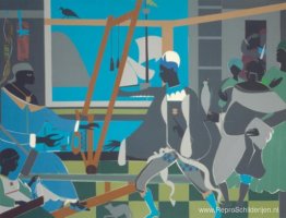 De terugkeer van Odysseus (Hommage aan Pintoricchio en Benin) De terugkeer van Odysseus (Hommage aan Pintoricchio en Benin)