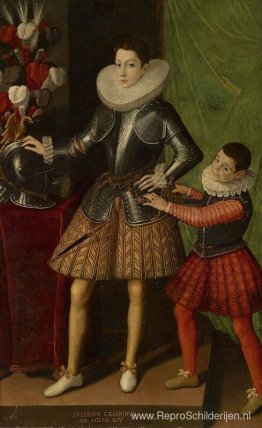Portret van Giuliano II Cesarini, 14 jaar oud Portret van Giuliano II Cesarini, 14 jaar oud