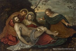 De klaagzang over de dode Christus (Pietà) De klaagzang over de dode Christus (Pietà)