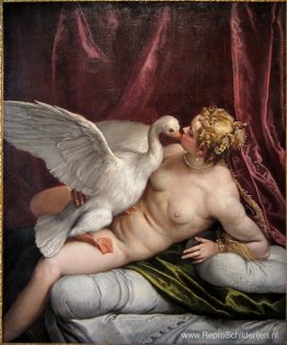 Leda en de Zwaan in het Paleis van Fesch Ajaccio Leda en de Zwaan in het Paleis van Fesch Ajaccio