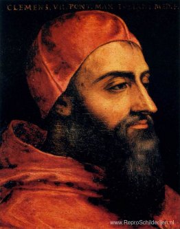 Portret van paus Clemens VII Portret van paus Clemens VII