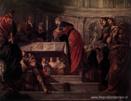 De presentatie van Christus in de tempel De presentatie van Christus in de tempel