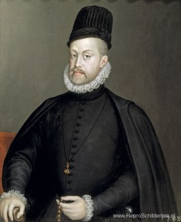 Portret van Filips II van Spanje Portret van Filips II van Spanje