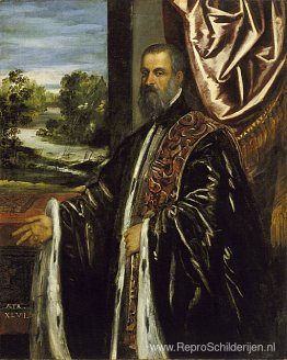 Portret van een Venetiaanse senator Portret van een Venetiaanse senator