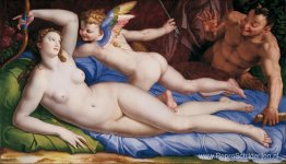 Venus, Cupido en Sater Venus, Cupido en Sater
