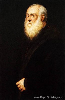 Portret van een man met een witte baard Portret van een man met een witte baard