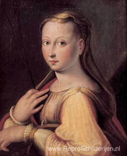 Sint-Catharina van Alexandrië (vermoedelijk zelfportret) Sint-Catharina van Alexandrië (vermoedelijk zelfportret)
